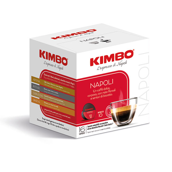 Kimbo Napoli капсули за кафемашина Dolce Gusto - 16 бр. х 7 г